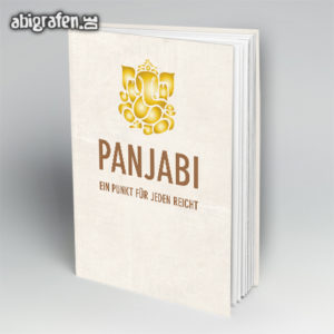 PanjABI Abi Motto / Abibuch Cover Entwurf von abigrafen.de®
