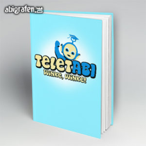 TeletABI Abi Motto / Abibuch Cover Entwurf von abigrafen.de®