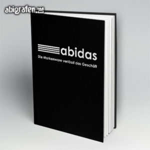 ABIdas Abi Motto / Abibuch Cover Entwurf von abigrafen.de®