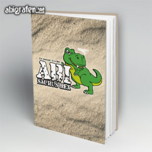ABIsaurus Rex Abi Motto / Abibuch Cover Entwurf von abigrafen.de®