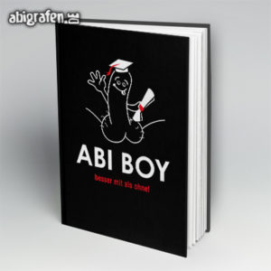 Abi Boy Abi Motto / Abibuch Cover Entwurf von abigrafen.de®