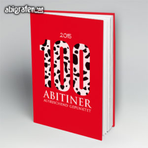 100 ABItiner Abi Motto / Abibuch Cover Entwurf von abigrafen.de®