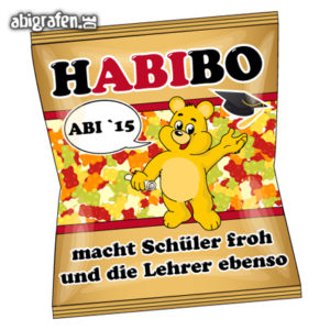 HABIbo Abi Motto / Abisprüche Entwurf von abigrafen.de®