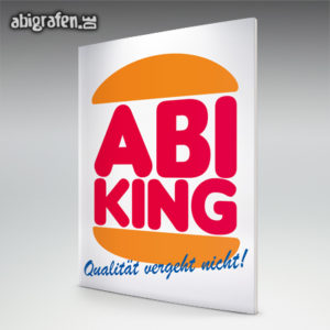 Abi King Abi Motto / Abizeitung Cover Entwurf von abigrafen.de®