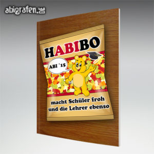 HABIbo Abi Motto / Abizeitung Cover Entwurf von abigrafen.de®