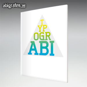 TypogrABI Abi Motto / Abizeitung Cover Entwurf von abigrafen.de®