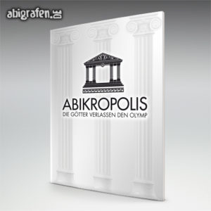 ABIkropolis Abi Motto / Abizeitung Cover Entwurf von abigrafen.de®