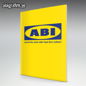 ABIkea Abi Motto / Abizeitung Cover Entwurf von abigrafen.de®