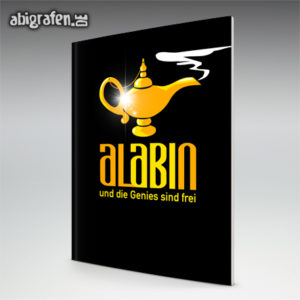 AlABIn Abi Motto / Abizeitung Cover Entwurf von abigrafen.de®