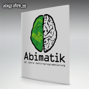 ABImatik Abi Motto / Abizeitung Cover Entwurf von abigrafen.de®