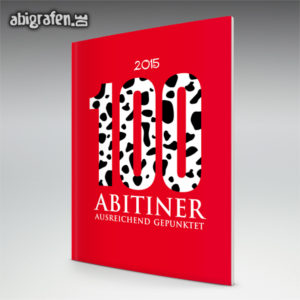 100 ABItiner Abi Motto / Abizeitung Cover Entwurf von abigrafen.de®