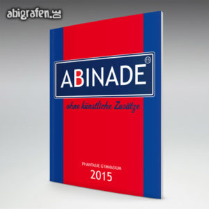 ABInade Abi Motto / Abizeitung Cover Entwurf von abigrafen.de®