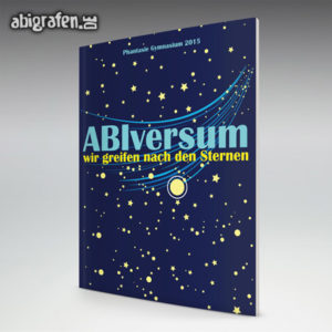 ABIversum Abi Motto / Abizeitung Cover Entwurf von abigrafen.de®