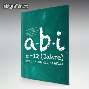 a+b+i = ABI Abi Motto / Abizeitung Cover Entwurf von abigrafen.de®