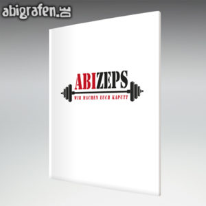 ABIzeps Abi Motto / Abizeitung Cover Entwurf von abigrafen.de®