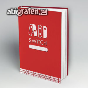 ABI SWITCH Abi Motto / Abibuch Cover Entwurf von abigrafen.de®