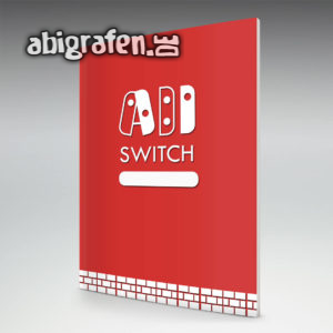 ABI SWITCH Abi Motto / Abizeitung Cover Entwurf von abigrafen.de®