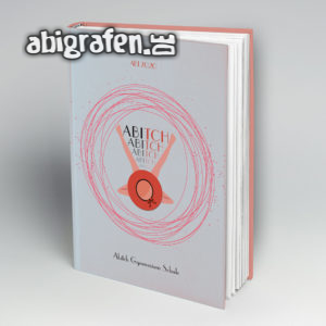A BItch Abi Motto / Abibuch Cover Entwurf von abigrafen.de®