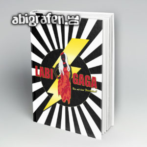 LABI GAGA Abi Motto / Abibuch Cover Entwurf von abigrafen.de®