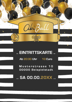 Abiparty Abiball Eintrittskarten Drucken Abigrafen De Gmbh