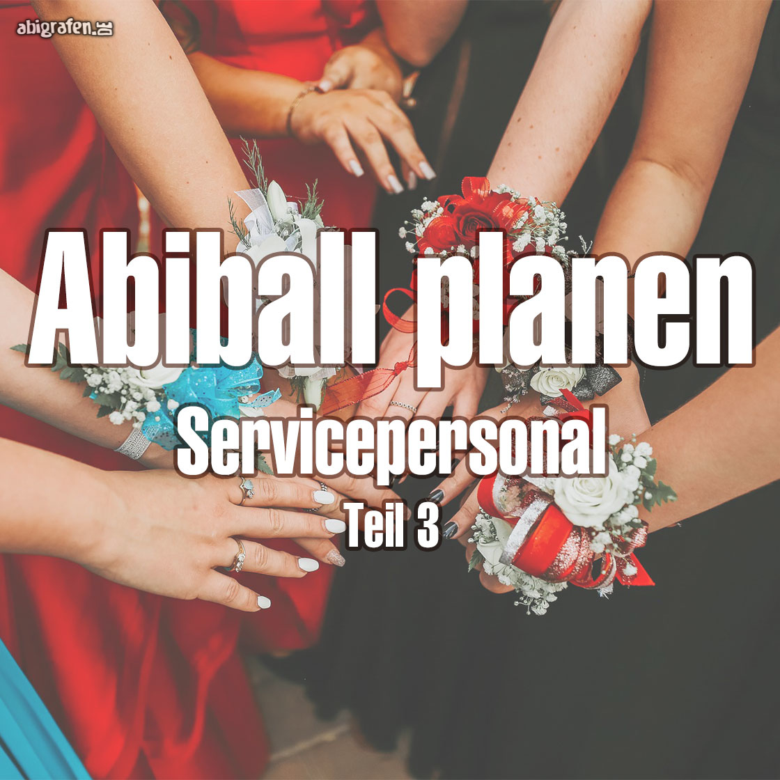 Abiball planen: Servicepersonal