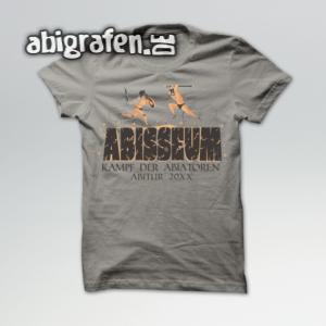 ABISSEUM Abi Motto / Abishirt Entwurf von abigrafen.de®