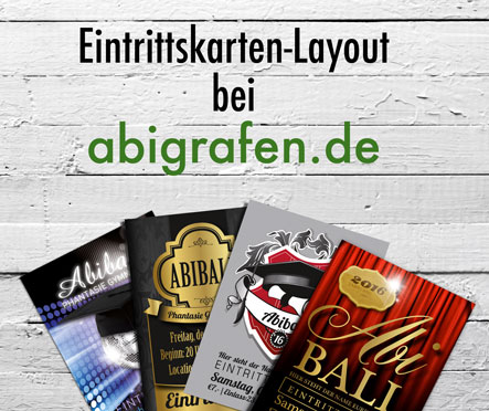 Eintrittskarten mit Layout bei abigrafen.de