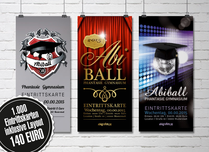 Aprilspecial Eintrittskarten Fur Den Abiball Mit Layout Abigrafen De Gmbh