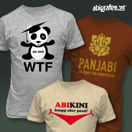 Fairtrade Abschluss Shirts bedrucken bei abigrafen.de®