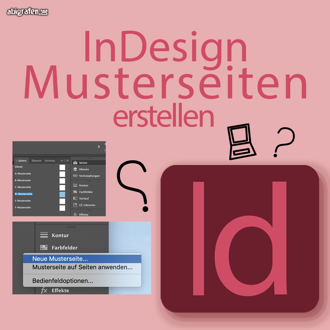 InDesign-Musterseiten-Beitragsbild-Abizeitung-Abibuch-Abi-Abitur-Abschluss-Steckbrief