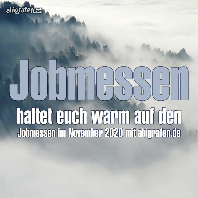 Jobmessen: November 2020