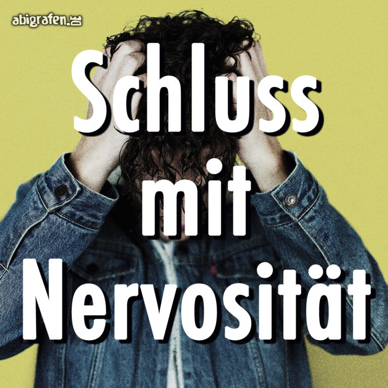 Nervosität vor Präsentationen