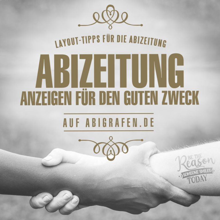 Abi Bücher Anzeige Hände greifen sich