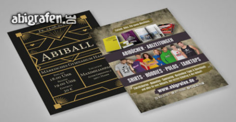 Abiball Grundlayout Karten