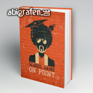School Game On Point Abi Motto / Abibuch Cover Entwurf von abigrafen.de®