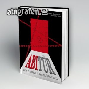 ABItür Abi Motto / Abibuch Cover Entwurf von abigrafen.de®