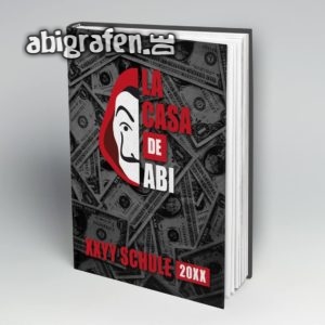 La Casa de Abi Abi Motto / Abibuch Cover Entwurf von abigrafen.de®