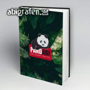 PandABI Abi Motto / Abibuch Cover Entwurf von abigrafen.de®