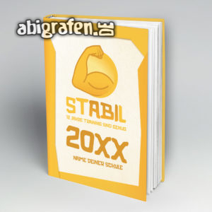 stABIl Abi Motto / Abibuch Cover Entwurf von abigrafen.de®