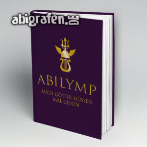 ABIlymp MMXIX Abi Motto / Abibuch Cover Entwurf von abigrafen.de®