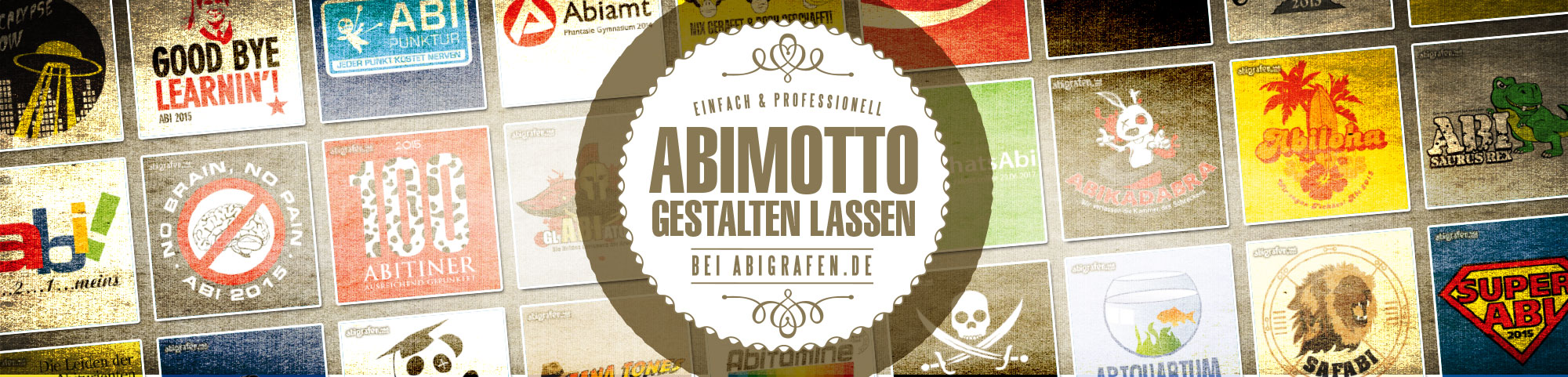 Abisprüche Design / Abi Motto Layout vom Profi