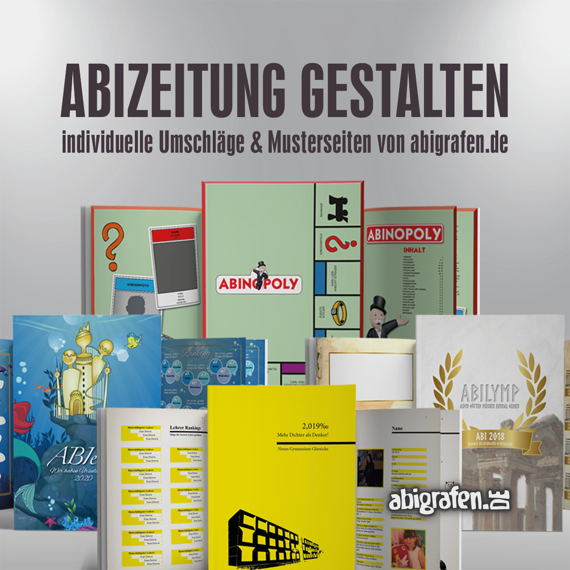 Musterseiten von abigrafen.de