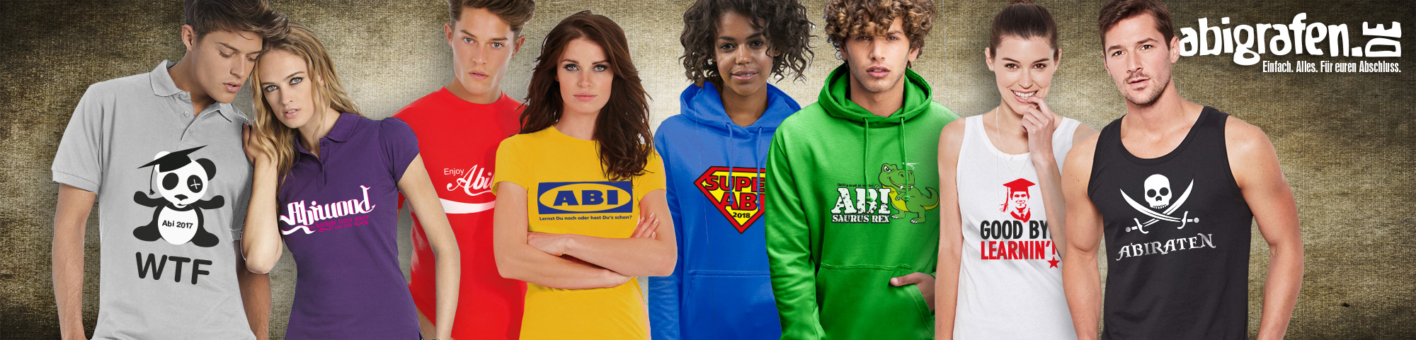 Textilien bedrucken mit Abimotto – Abishop abigrafen.de Textilien bedrucken mit Abimotto – Abishop abigrafen.de