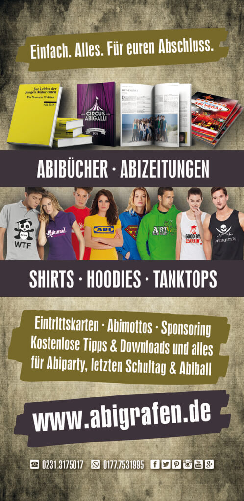 Sponsoring von Eintrittskarten für Abiball & Abiparty