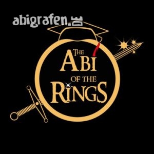 The Abi of the Rings Abi Motto / Abisprüche Entwurf von abigrafen.de®