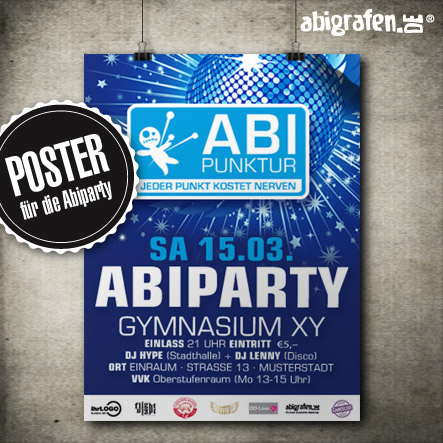 Abishop: Abiparty Poster kaufen