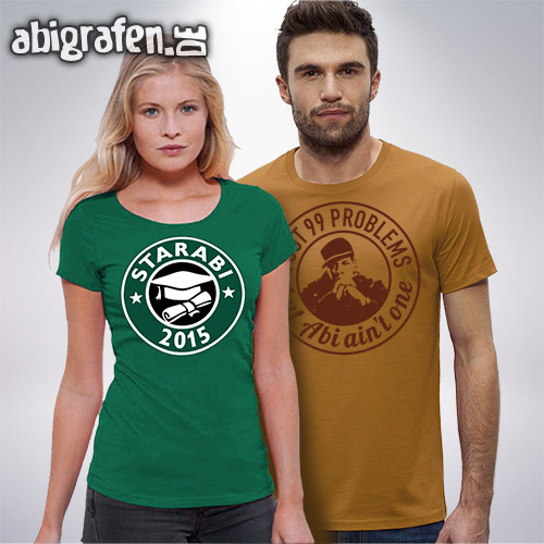 Abishop: Günstige Abishirts mit Abimotto im Siebdruck (Fairtrade)