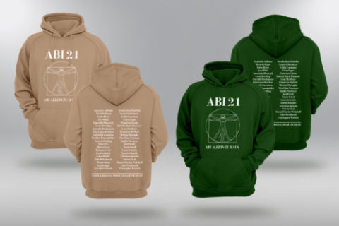 Hoodie Textilien Abi Allein Referenzprojekt abigrafen.de