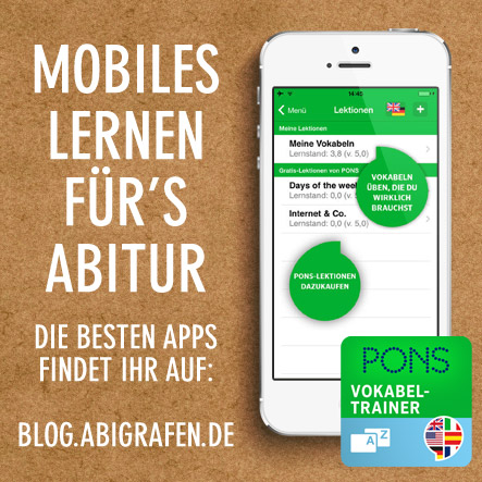 abitur-lernen-vokabeltrainer-app Kostenlose App für's Abitur lernen: Der mobile Vokabeltrainer von Pons hilft euch bei den Abiturvorbereitungen