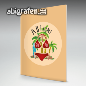 ABIkini Abi Motto / Abizeitung Cover Entwurf von abigrafen.de®